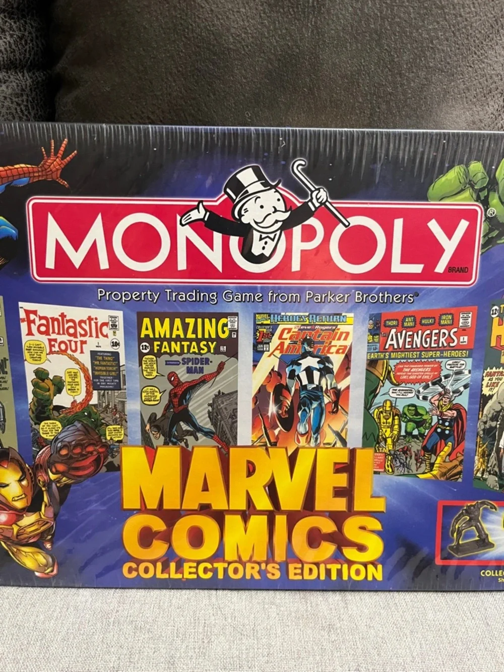 Marvel Comics Collector's Edition Monopoly Board Game 1999 NWT - Picture 2 of 13